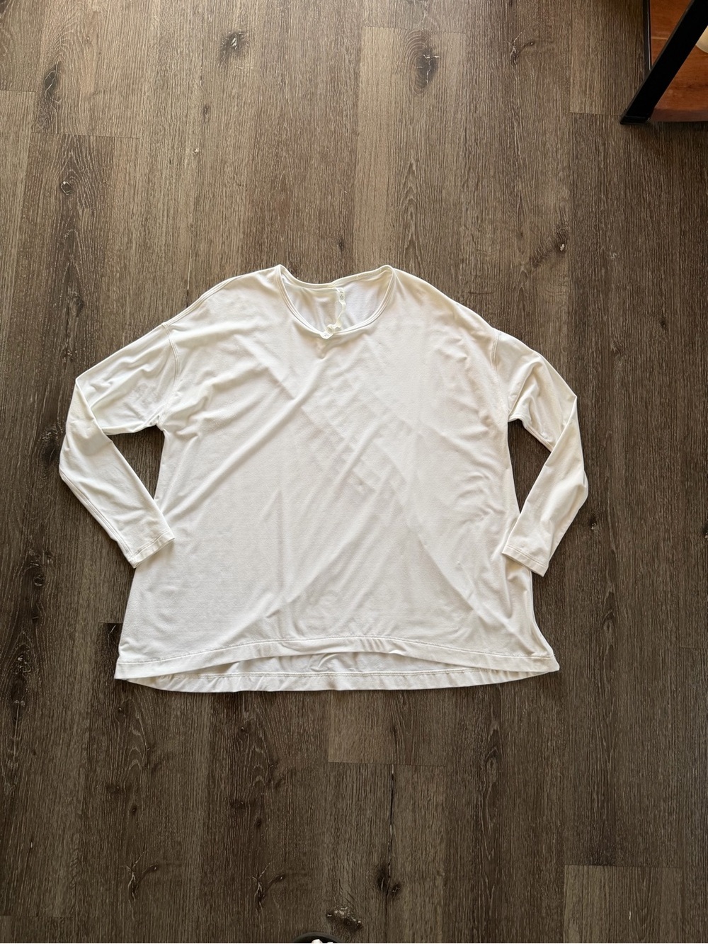 lululemon athletica White Long-Sleeve Crew Top